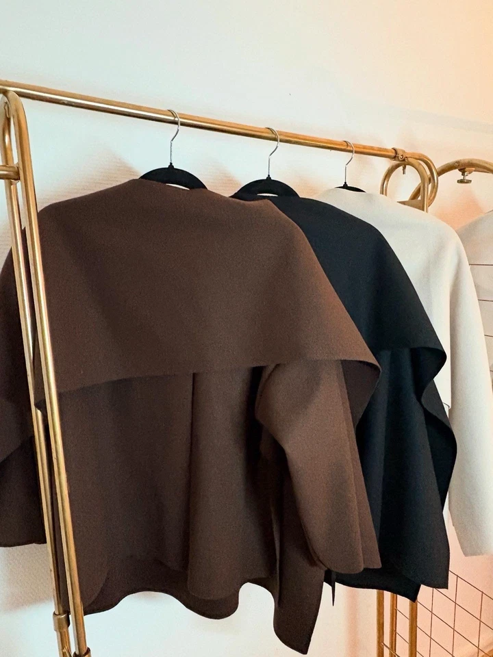 🌸Cape Gilet femme 🌸🤎 - Photo 1/3