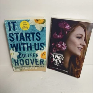 Es beginnt mit uns und es endet mit uns von Colleen Hoover 2 Bücher Sammlung Set.. - Bild 1 von 7
