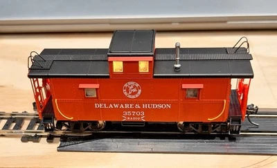 Atlas D&H Caboose - NOS - Luzes de cabine e marcador, rodas de metal, KAs, montadas - Imagem 1 de 4