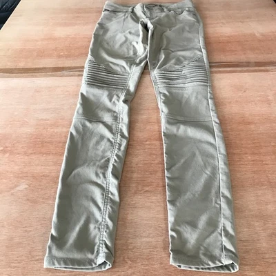 Pantalones ajustados Prana Brenna Moto para mujer 2 beige tiro bajo elásticos senderismo al aire libre Foto 1 de 4