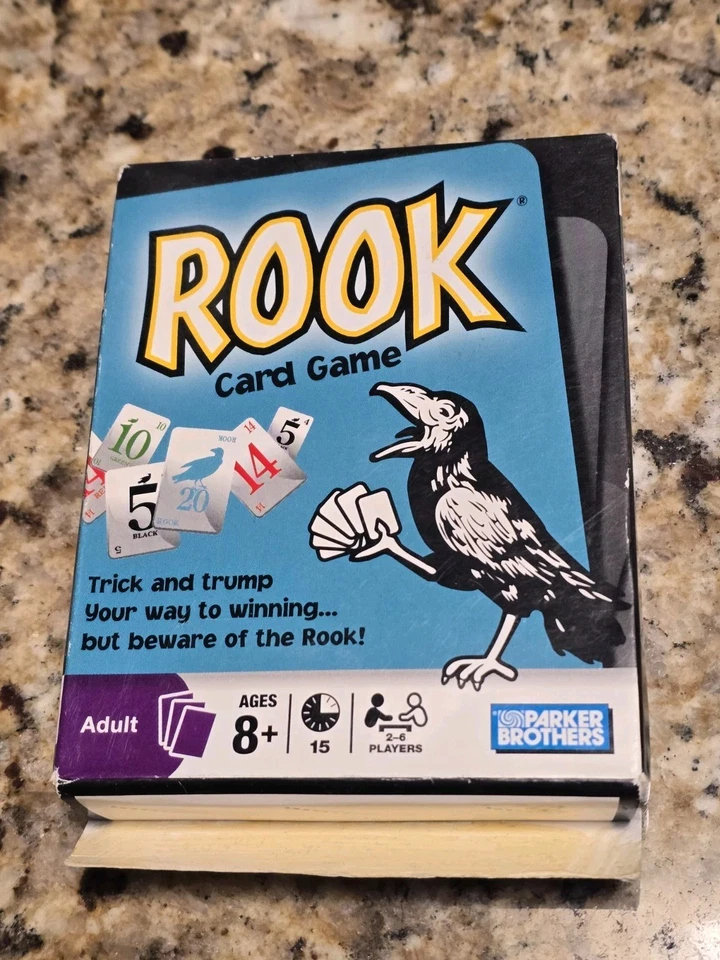 Juego de cartas Rook de Parker Brothers para edad 8+ juego de trucos NUEVO DE COLECCIÓN 2008 Foto 1 de 4
