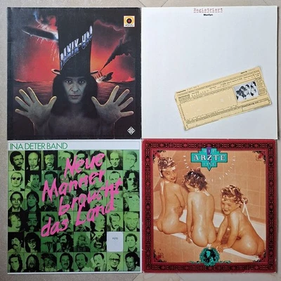 17 Schallplatten Rock Pop Deutsch NDW Vinyl LP Ärzte, Grönemeyer, Westernhagen  - Bild 1 von 4