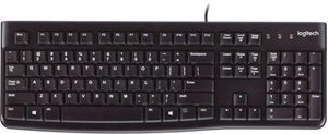 Logitech - K120 Full-size Wired Membrane Keyboard for PC with Spill-Resistant... - Picture 1 of 6