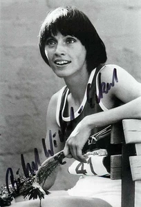 Bärbel Wöckel-Eckert Autogrammkarte - DDR Leichtathletik-Olympiasiegerin - Bild 1 von 2