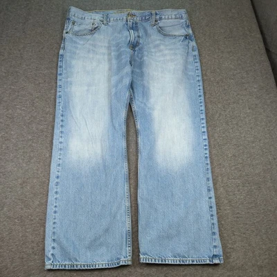 Pantalones de mezclilla American Eagle para hombre 40x30 azul clásico corte bota informal vaquero occidental Foto 1 de 4