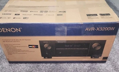 Denon AVR-X3200W 7.2 AV Receiver AMP 4K Atmos USB DTSX BT AirPlay HDR10 WiFi - Image 1 of 4