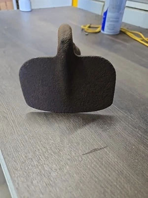 Vintage Hoe Head Tool Red No Handle Primitive Salvage Farmhouse Decor - Image 1 of 4