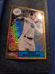 2022 Topps Update 1987 Topps Chrome Cody Bellinger #87TC-6 - Picture 1 of 1