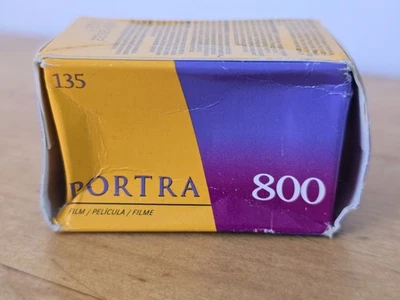 Kodak Portra 800 35mm Color Film 135-36 Expired 09/2022 – Unopened Box - Image 1 of 4