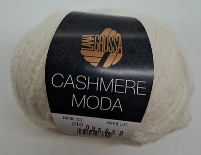 (278€/kg): 25 g LG CASHMERE MODA, Kettstruktur, Pt. 095850, Fb. 010 #7911 - Bild 1 von 3