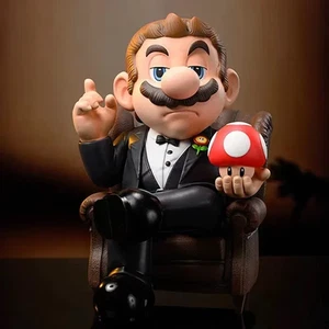 Super Mario Bros Figur The Godfather Actionfigur Mario Puzo Figur Spielzeug Sammlung - Bild 1 von 7