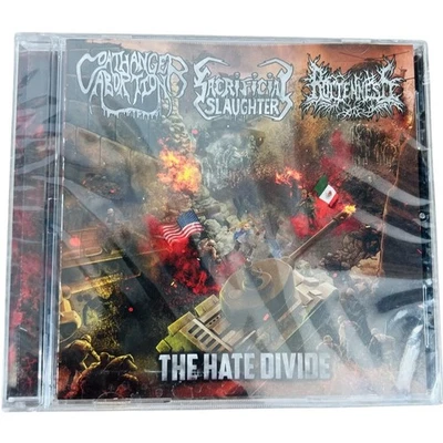 Hate Divide Coathanger Abortion Sacrificial Slaughter Rottenness SEALED 2018 CD - Image 1 of 2