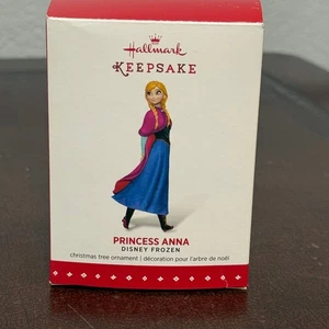 Hallmark Andenken 2015 Disney Frozen Prinzessin Anna Ornament QXD6149 mit Box - Bild 1 von 13