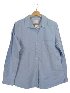 Springfield Damen Hemdbluse Langarm Blau Gr. 44/XXL Casual - Bild 1 von 5