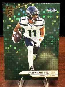 Jaxon Smith-Njigba Green Disco-2024 Panini Donruss Elite Seattle Seahawks NFL - Picture 1 of 2