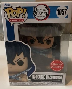 Funko Pop! Vinyl: Demon Slayer: Kimetsu No Yaiba Inosuke Hashibira W Protector - Picture 1 of 5
