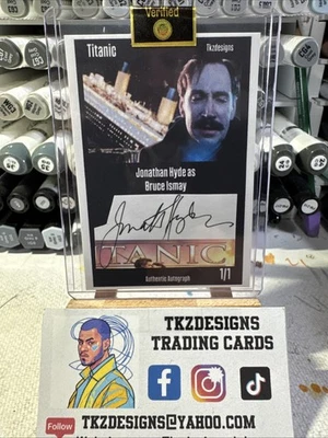 Famed Titanic Actor Jonathan Hyde Authentic Autograph 1/1 Trading Card - Image 1 of 2