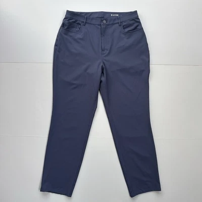 Pantalones G/Fore Golf Shadow 5 Bolsillos Mujer 8 Azul Crepúsculo Elastizado Rendimiento Foto 1 de 4