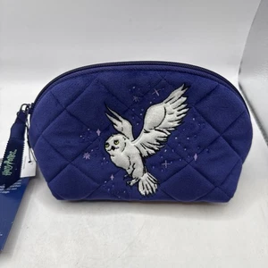 Vera Bradley Harry Potter Forbidden Forest Purple Clamshell Cosmetic Bag NWT - Picture 1 of 7