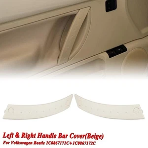 1 par de cubiertas beige para manillar de puerta Volkswagen Beetle 1998-2010 - Imagen 1 de 1