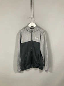 UNDER ARMOUR FULL ZIP Hoodie - Youth XL - Grey - Great Condition - Boy’s - Picture 1 of 4