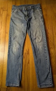 Levi's 511 Jean's Mens 30x30 Slim Straight Distressed Faded Paint Splatter - Picture 1 of 3