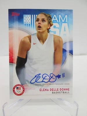 2016 Topps Team USA Basketball Elena Delle Donne Autograph #36 - Image 1 of 2