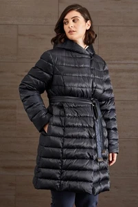 Marina Rinaldi Down Puffer Jacket Reversible size MR29- 20W US- 50DE- 58IT-FR54 - Picture 1 of 15