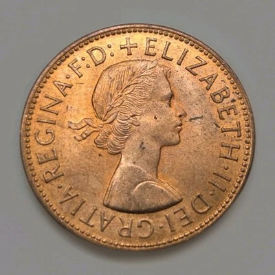 Moneda del Viejo Mundo Gran Bretaña 1961 KM 897 (stk860) Foto 1 de 2