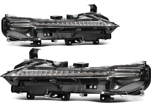 Daytime Running Lamp Headlamps Pair For 2015-2021 Lexus NX200t NX300 NX300h - Picture 1 of 9