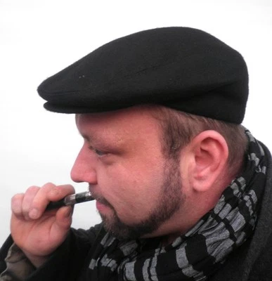 WEGENER Herren Mütze Wollmütze Schiebermütze Schlägermütze Flatcap Hut Herbst Winter