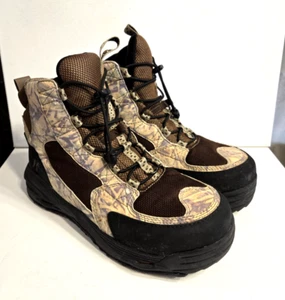 Korkers Mudder Ducker Wading Boots Mens 11 Kamo Fishing Hunting Style FB3410 - Picture 1 of 14