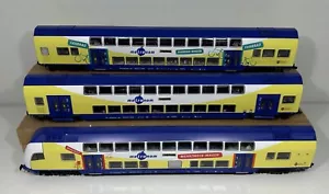 ROCO H0 6210105 Set di 3 Carrelli DoSto Metronomo Ep. VI nuovo e confezione originale - Foto 1 di 5