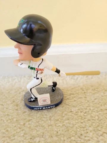 Jeff Manto Trenton Thunder 2022 Bobblehead Stadium Giveaway SGA Bisons NIB Cover