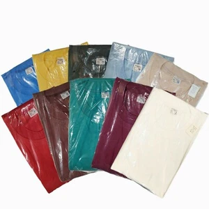 Vintage JC Penny T-Shirts with Pocket Single Stitch Cotton Big & Tall 46-56 USA - Picture 1 of 14