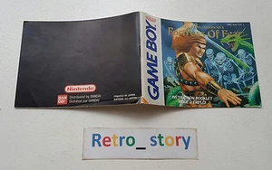 Nintendo Game Boy - Wizards & Warriors X - Notice / Instruction Manual - FAH - Bild 1 von 1