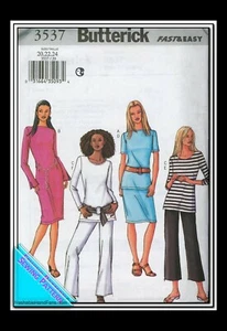 Butterick 3537 Women's Plus Uncut-FF ©2002 Pattern sz: 20-24 - Picture 1 of 2