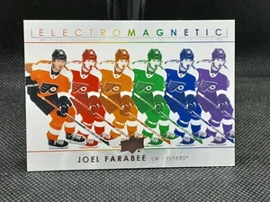 2021-22 Upper Deck Electro Magnetic - Joel Farabee #EM-10 Philadelphia Flyers - Picture 1 of 2