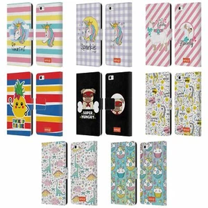 OFFICIAL emoji® CUTESY LEATHER BOOK WALLET CASE COVER FOR HUAWEI PHONES 2 - Imagen 1 de 7