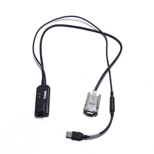 Interfaz de servidor Dell 02H7CW POD para VGA, teclado, mouse USB medios virtuales, CAC - Imagen 1 de 2