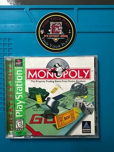 SONY PlayStation 1 Game - Monopoly (Case & Game Disc Only) - Picture 1 of 5