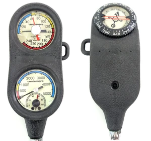 Consola Completa de Buceo Contempro Navigator Calibre 3 SPG, Profundidad, Brújula - Imagen 1 de 11