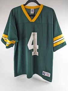 Vintage Logo 7 GREEN BAY PACKERS Jersey – Brett Favre #4 Adult Large Football - Picture 1 of 14