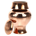  Brass Buddhist Vase Wealth Prosperity Figurine Offering Cup