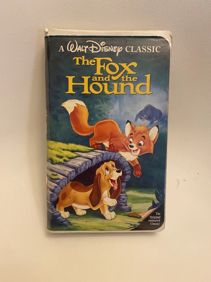 The Fox and the Hound VHS 2041 Black Diamond Walt Disney Original Classic 1994 - Image 1 of 4