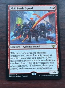 1x AKKI BATTLE SQUAD - Kamigawa - MTG  Magic the Gathering - Foto 1 di 1
