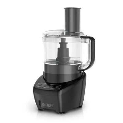 BLACK+DECKER FP4200B: Easy Assembly 8-Cup Food Processor - Black - Image 1 of 4