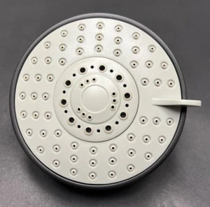 Cabezal de ducha contemporáneo Phylrich 3-454/040 de 3 funciones en negro mate - Imagen 1 de 24