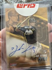 2021 Bowman's Best HA-SEONG KIM GOLD Rookie AUTO #B21-HK SD Padres RC SP 24/50
