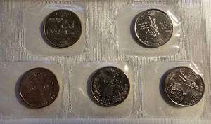 2000-P STATEHOOD QUARTERS IN ORIGINAL MINT SET CELLO PACK - FREE SHIPPING - Picture 1 of 2